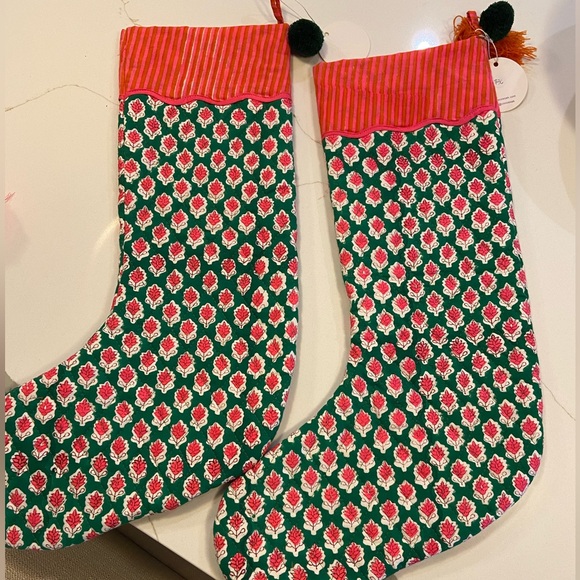 Quilted Stockings set of 2 - Picture 1 of 6